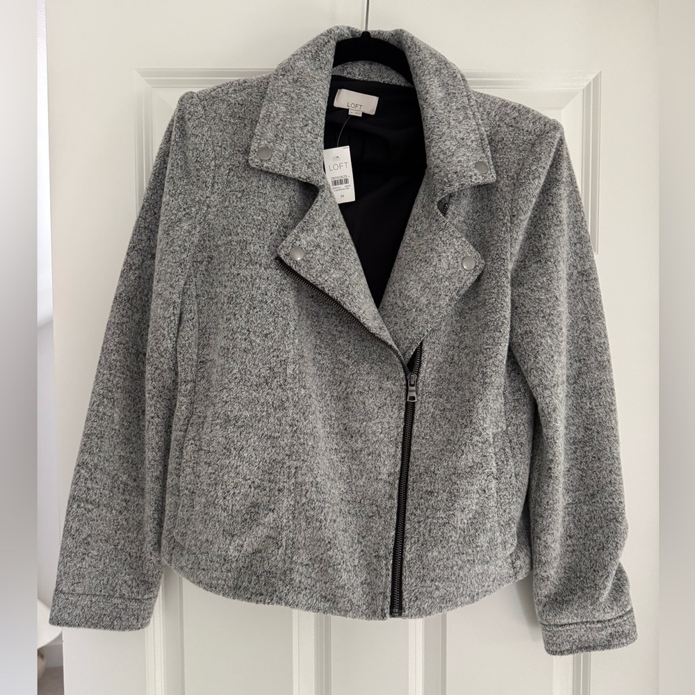 LOFT Women's Heather Gray Jacket